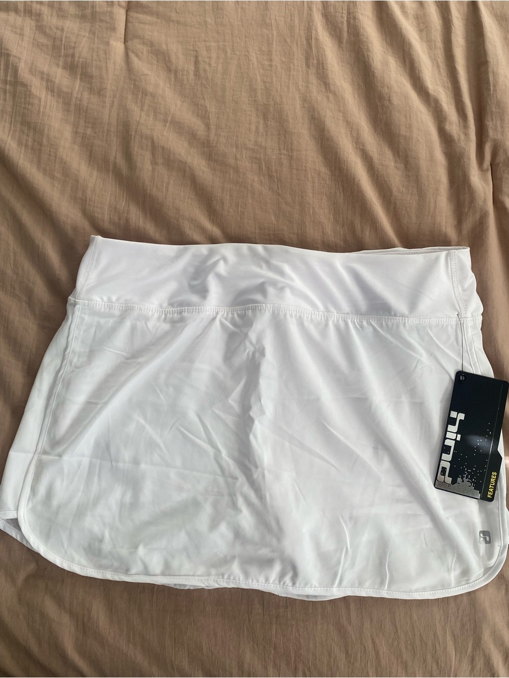 Hind White Performance Skort with Inner Shorts